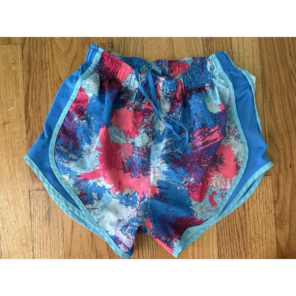 Nike Tempo Shorts Dri Blue Pink Light Pink Extra Small XS running - Picture 1 of 4